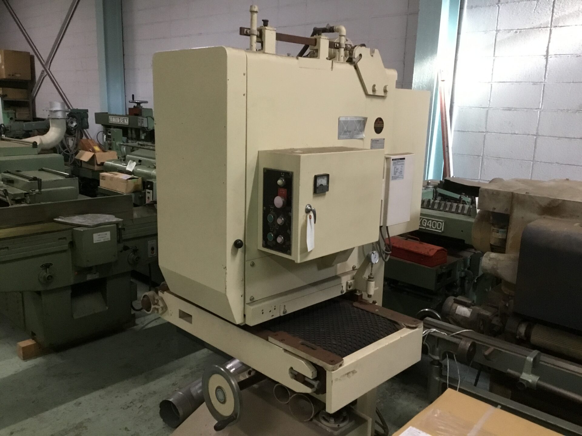 アミテック ベルトサンダー NSE-40A型 | 若原工機